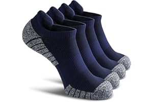 SITOISBE No Show Sports Compression Socks for Men and Women Circulation 4/8 Pack