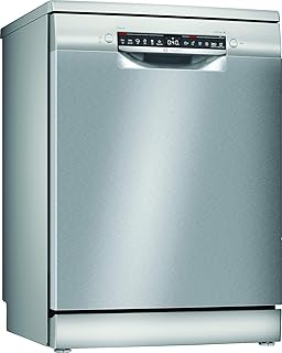 Bosch SMS4HVI31E Serie 4 Freistehender Geschirrspüler / A++ / 60 cm / Edelstahl / 262 kWh/Jahr / 13 MGD / SilencePlus / Extra Trocknen / VarioSchublade / Home Connect