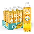 Sparkling Ice STARBURST Lemon, Zero Sugar Flavored Sparkling Water, with Vitamins and Antioxidants, Low Calorie Beverage, 17 fl oz Bottles (Pack of 12)