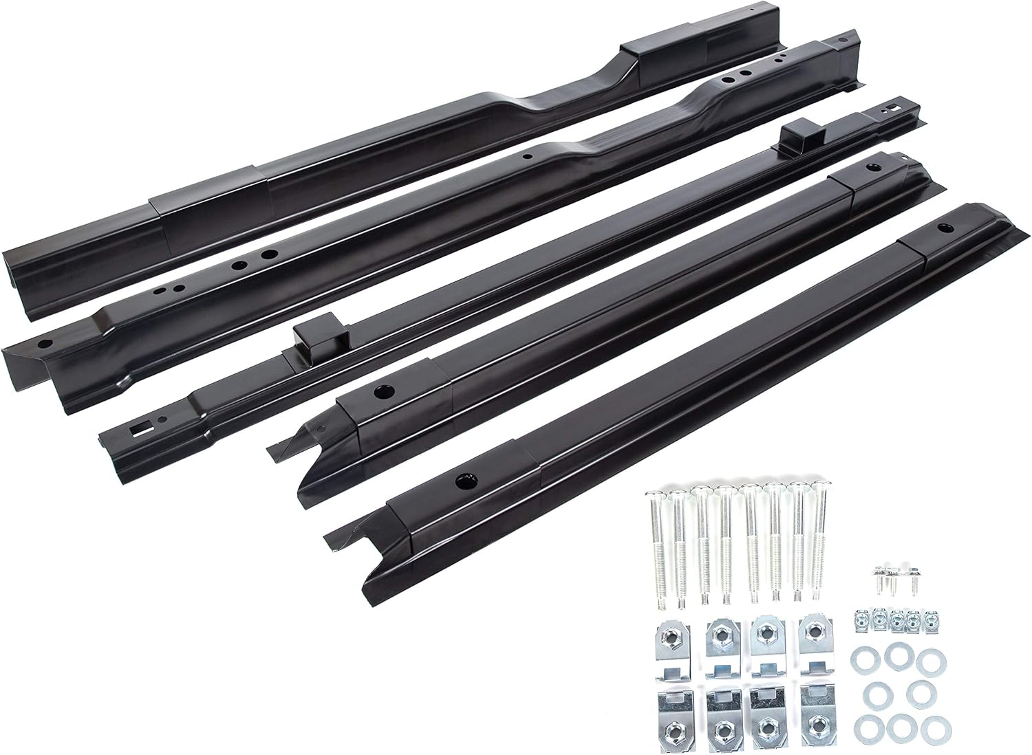 ECOTRIC Steel Long Truck Bed Floor Crossmember Support Kit