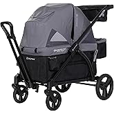 Baby Trend Navigator PRO 2-in-1 Stroller Wagon, Dash Black