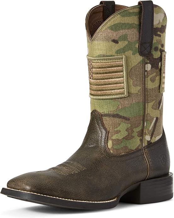 multicam cowboy boots