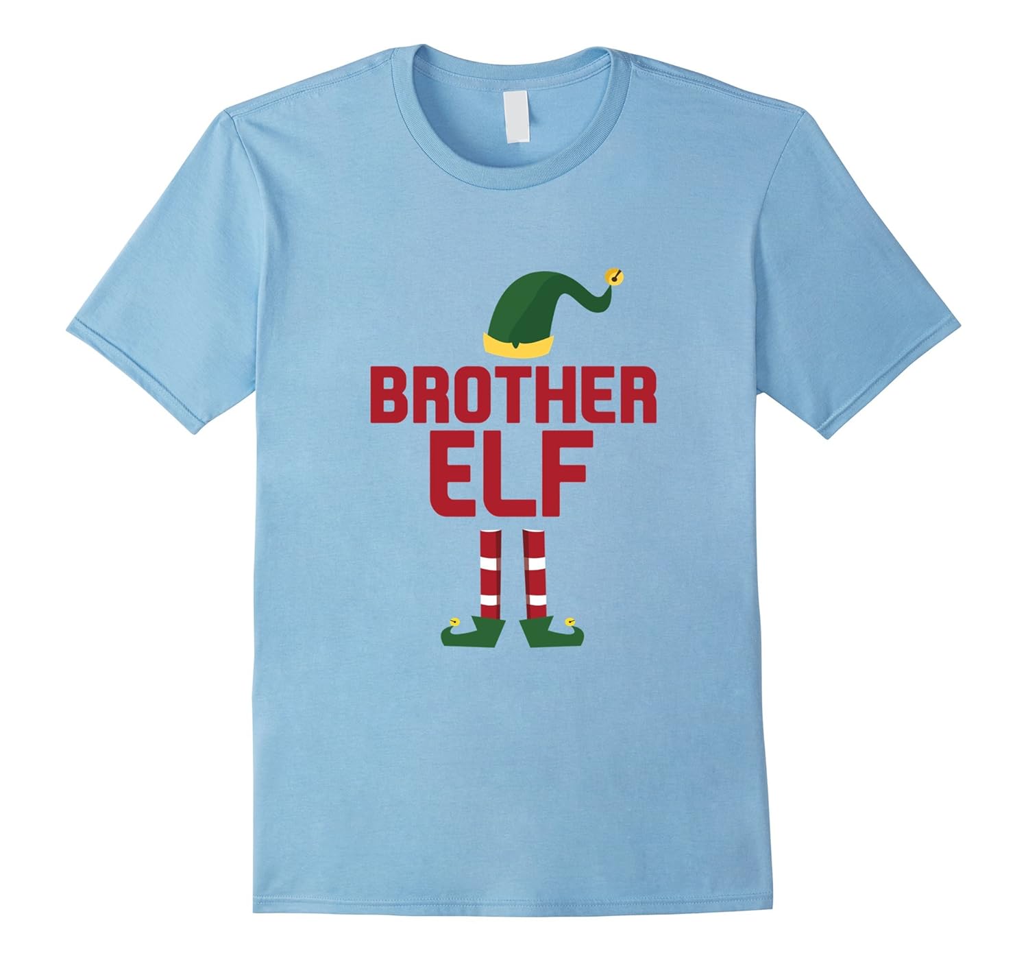 Brother Elf Christmas Season Family Matching Pajama T-Shirt-Rose