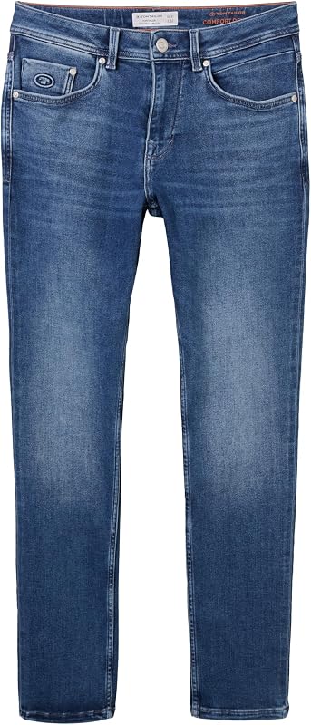 Josh Regular Slim - Jeans da Uomo, 10119 - Used Mid Stone Blue Denim, 36W x 32L
