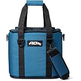 AO Coolers Laguna Canvas Soft-Sided Cooler, Easy-Carry Design, Leak-Proof Liner, Insulated, 18-Can