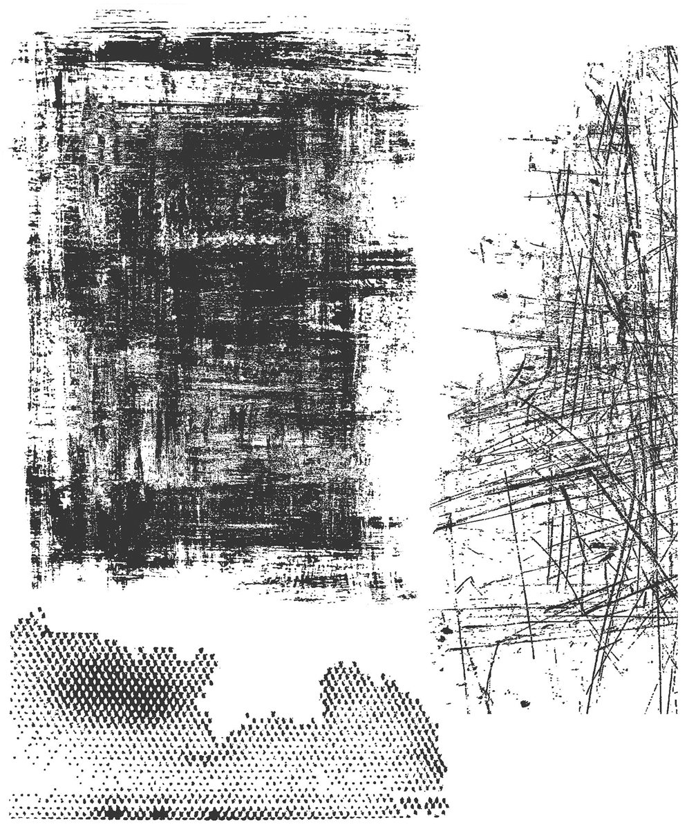 Stampers Anonymous Tim Holtz Cling Rubber Stamp Set 7 x 8.5-inch, Slight Alterations