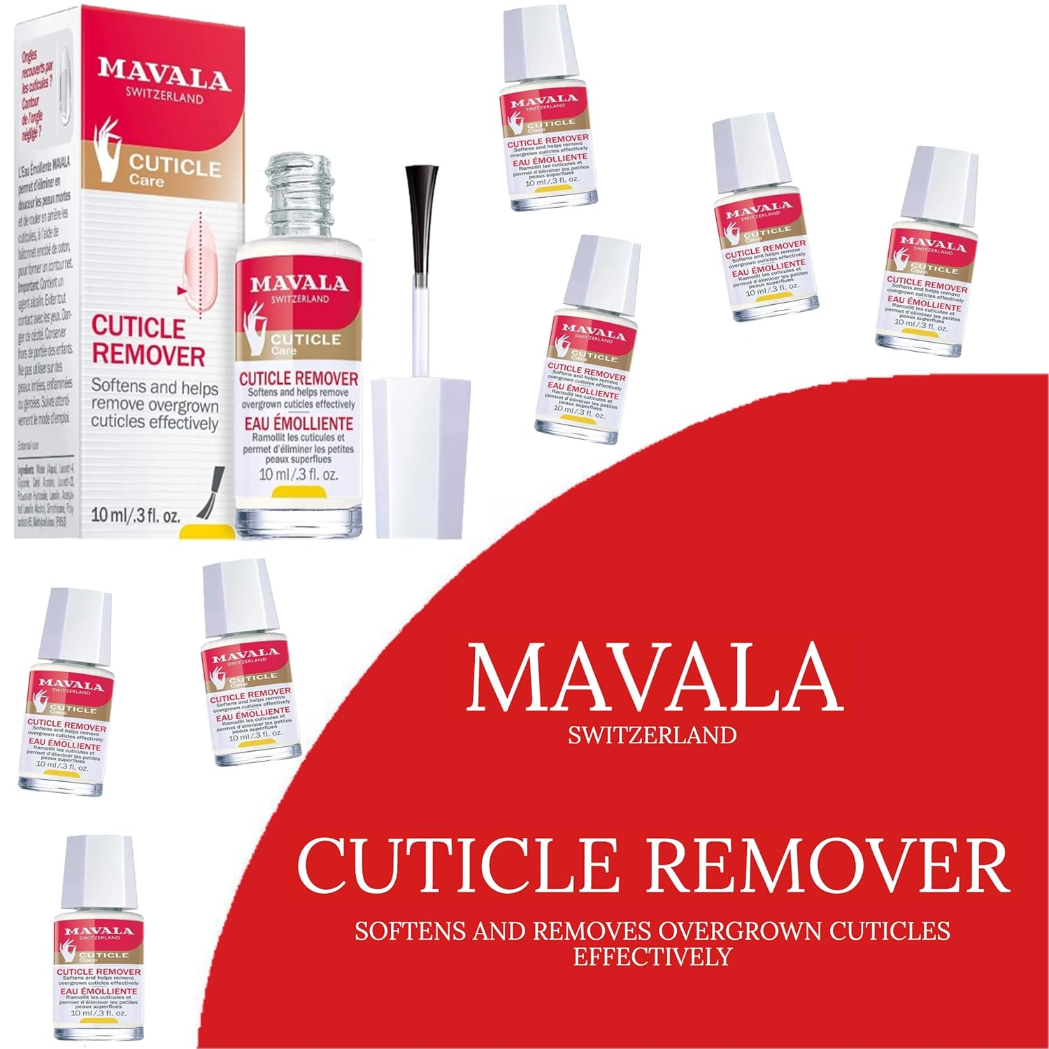 Mavala Cuticle Remover for Overgrown Cuticles, 0.3-ounce : Nail Repair Products : Beauty