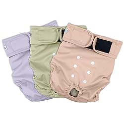 Grecle Washable Female Dog Diapers - Premium
