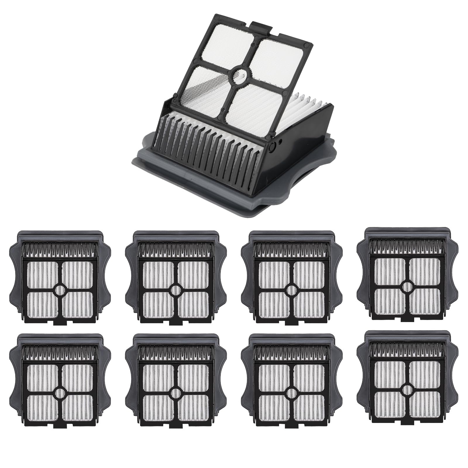 Photo 1 of (9 Pack) iFloor 3 / Floor One S3 Replacement HEPA Filters for Tineco iFloor 3, Floor One S3, Floor One S5, Floor One S5 Pro 2, Cordless Wet Dry Vacuum Cleaner, Filters Accessories, Canister Filter