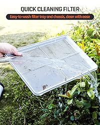 FIILPOW Cordless Robotic Pool Cleaner, Automatic