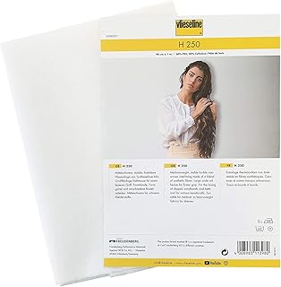 Vlieseline H 250 Bügeleinlage, Weiß, 90 cm x 1 M