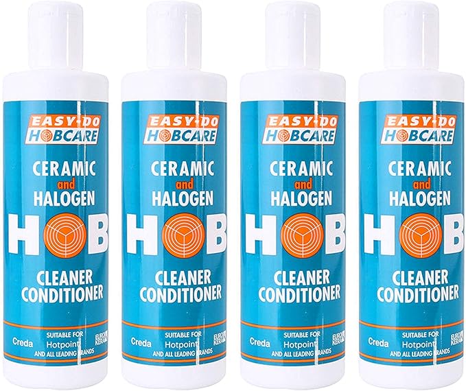 EasyDo HobCare Hob Conditioner Polish Cleaner Detergent Cream (4 x