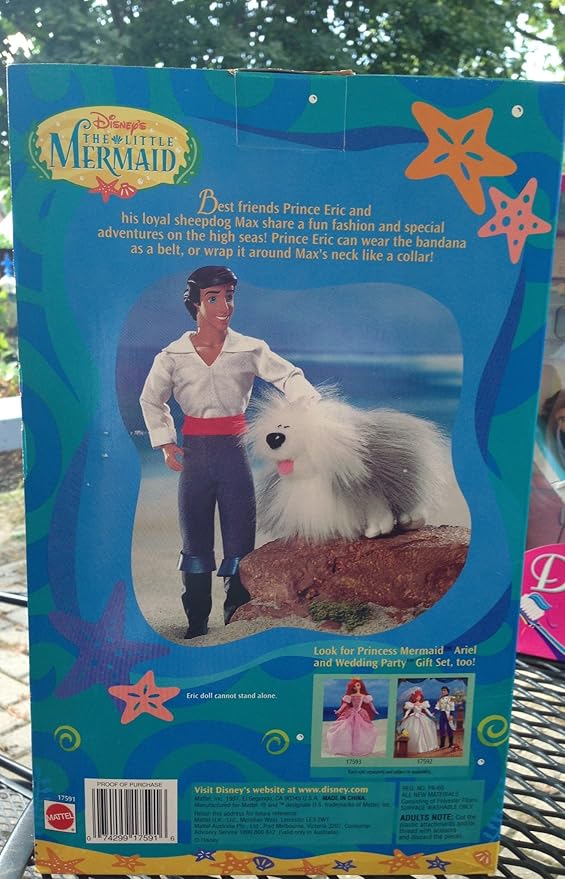 prince eric barbie doll