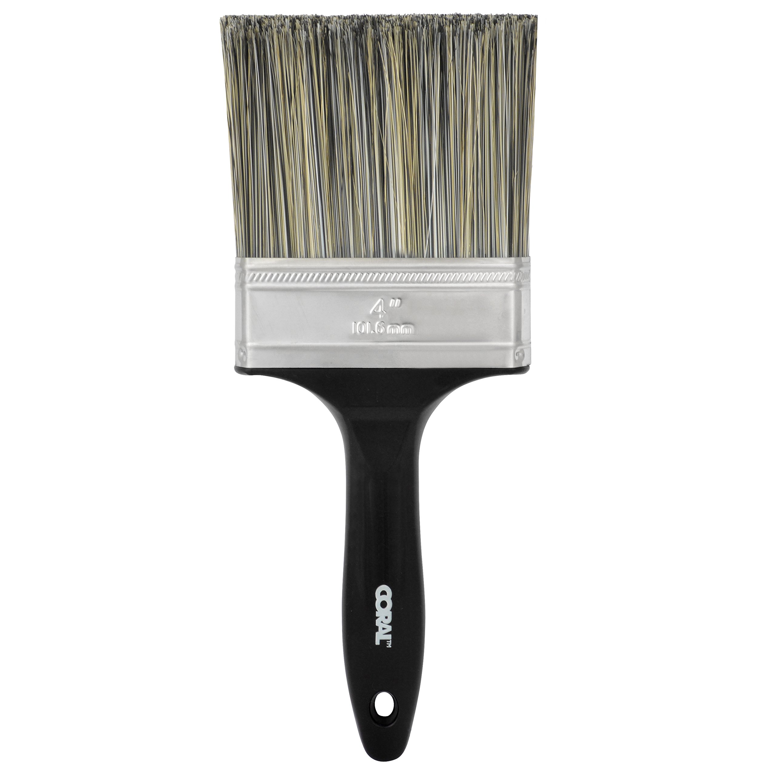 Coral 32300 Essentials Wall Paint Brush with a Bristle Paintbrush Head for use with All Paints 4 inch