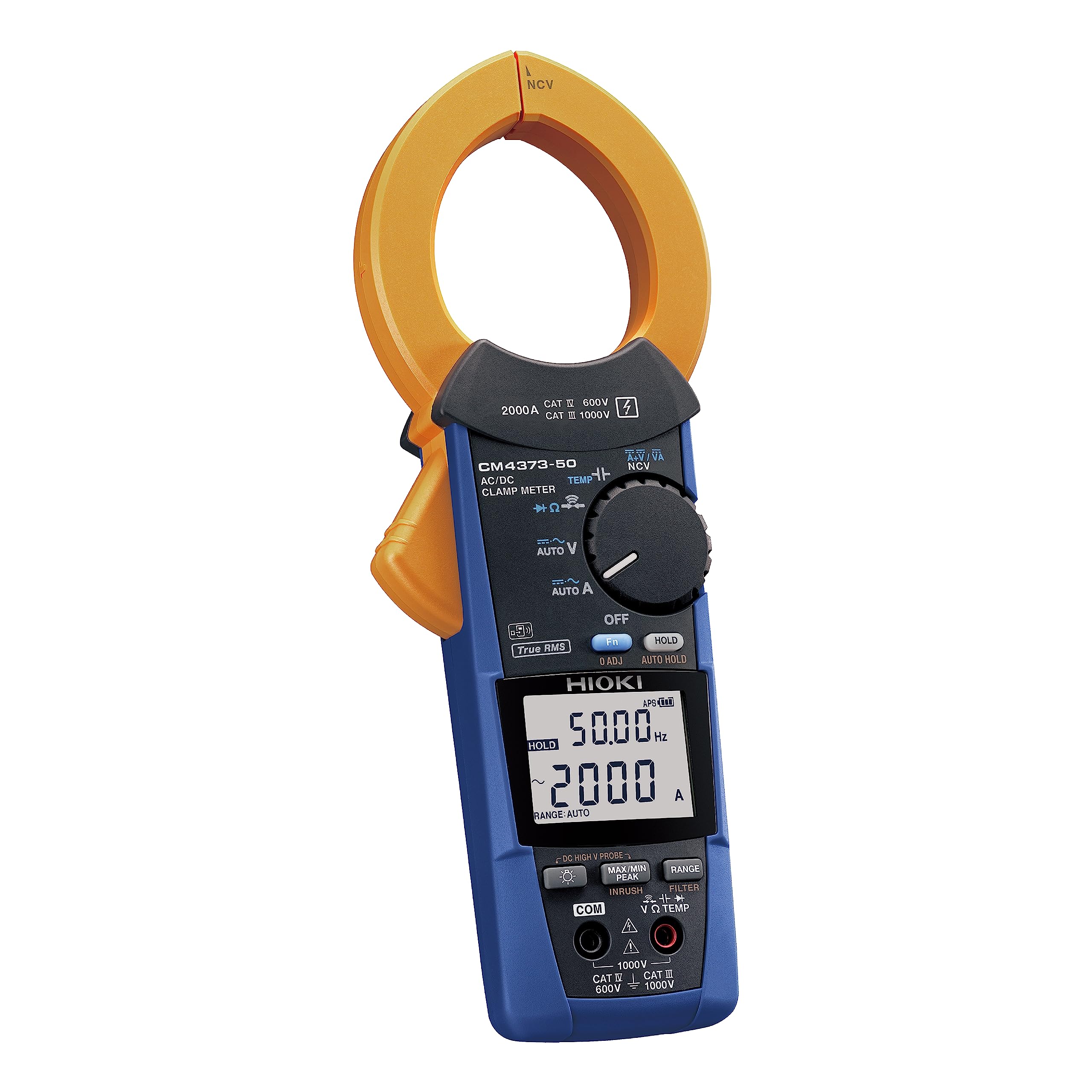 Hioki CM4373-50 - True RMS 2000 A AC/DC Clamp Meter