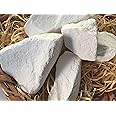 UCLAYS White Mountain edible Chalk chunks (lump) natural for eating (food), 8 oz (220 g)