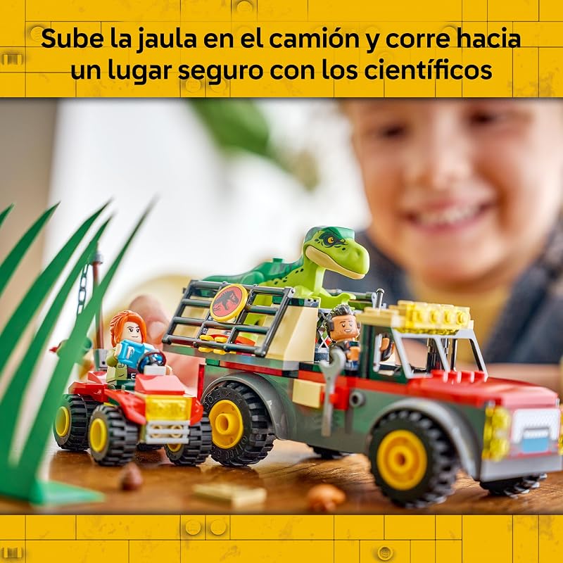 Jurassic World Young T. Rex Transport Truck 77978 — foto 7 de 8