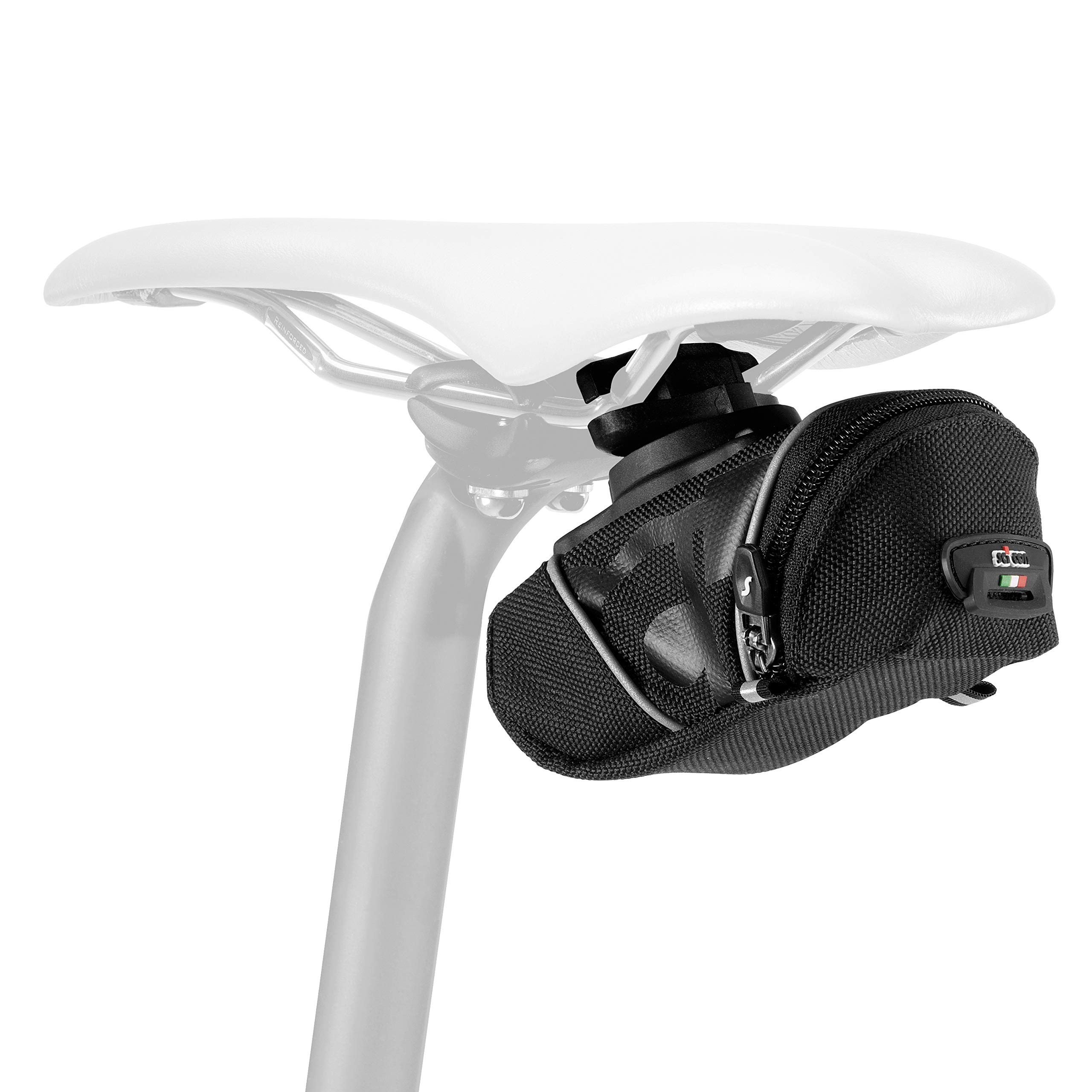 SCICON HIPO 550 RL 2.1 - ROLLER MOUNT SADDLE BAG WITH TIRE LEVERS - Black