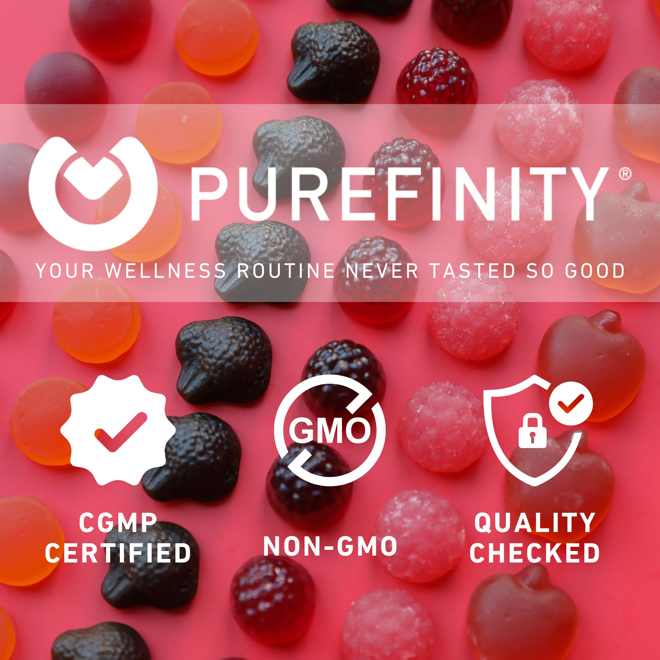 PUREFINITY Tart Cherry & Vitamin D3 Gummies Bundle (Uric Acid Flush & Cleanse with Vitamin D3)