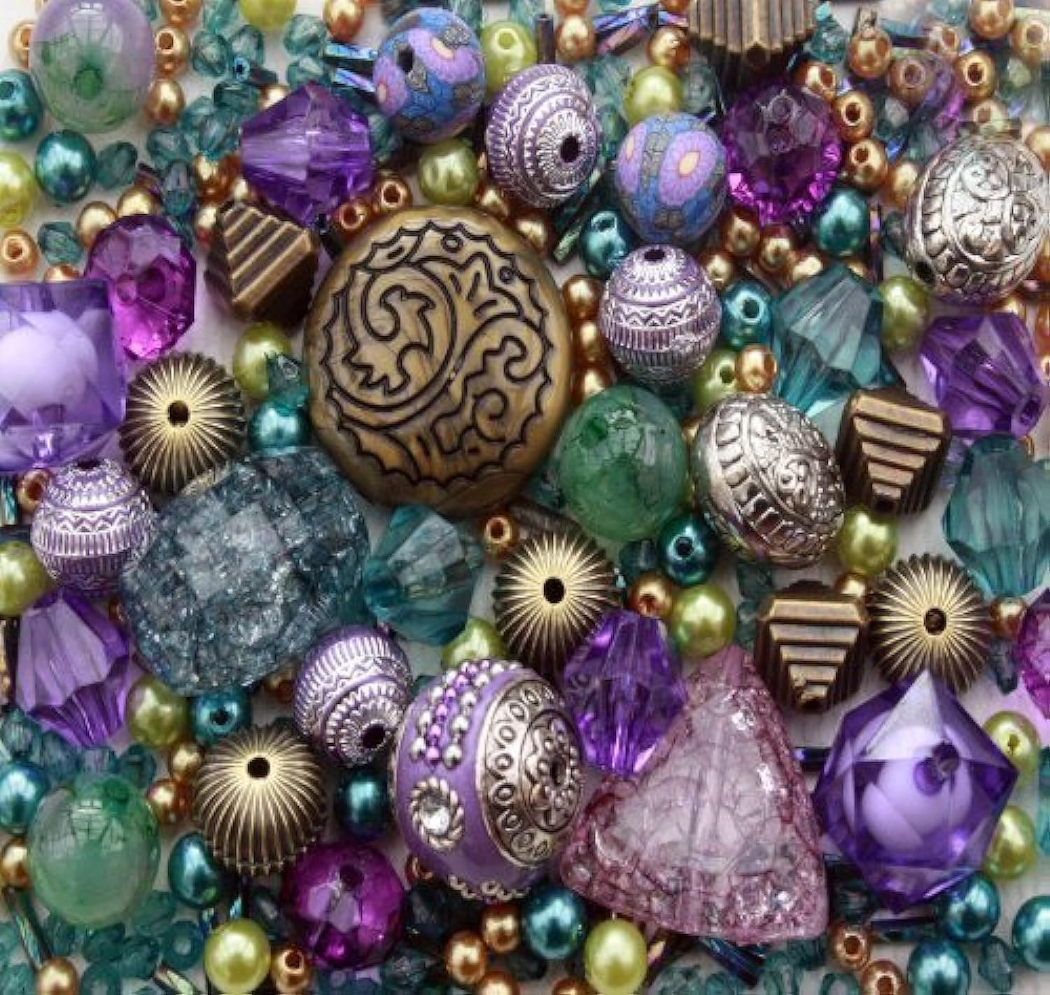 Jewellery Making Beads Mix Set - 80g