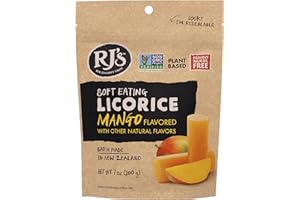 RJ'S LICORICE RJS LICORICE Natural Mango Licorice Logs, 7 OZ