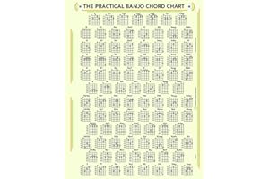 DUCKS DELUXE THE PRACTICAL BANJO CHORD and FRETBOARD CHART