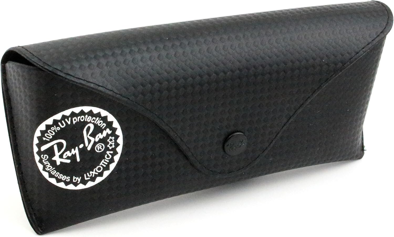 Amazon.com: Ray Ban Black Leather Case with Silver Stamp, Case Only: Shoes