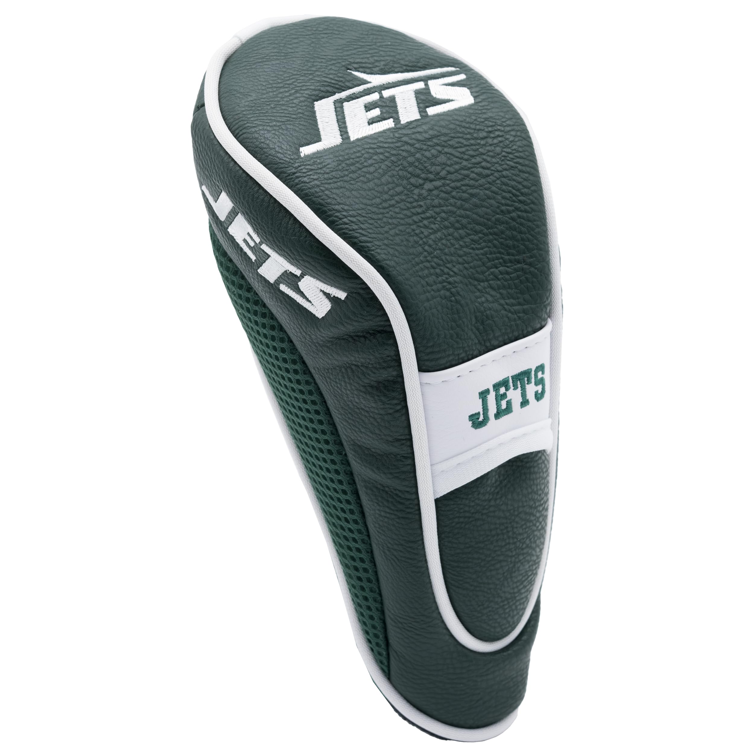 Team Golf NFL New York Jets Hybrid Head Cover Hybrid Golf Club Headcover, Hook-and-Loop Closure, Velour lined for Extra Club Protection