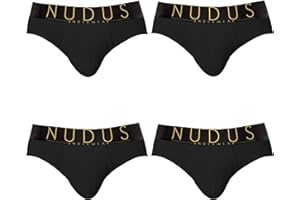 NUDUS UNDERWEAR NUDUS Men's Cotton Underwear Pack of 4 Gift Box - Briefs - Trunks - Boxer Briefs
