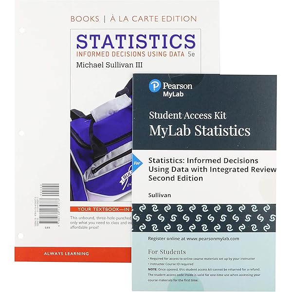 Amazon.com: Statistics: Informed Decisions Using Data - MyLab