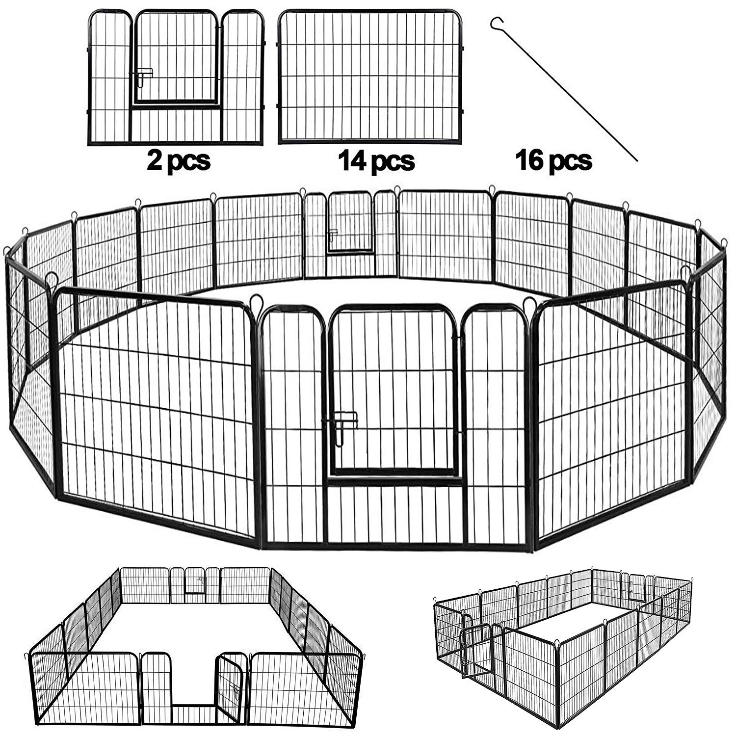 extra large dog fence