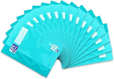 Cuaderno "Touch" 400086469 de Oxford, color azul turquesa