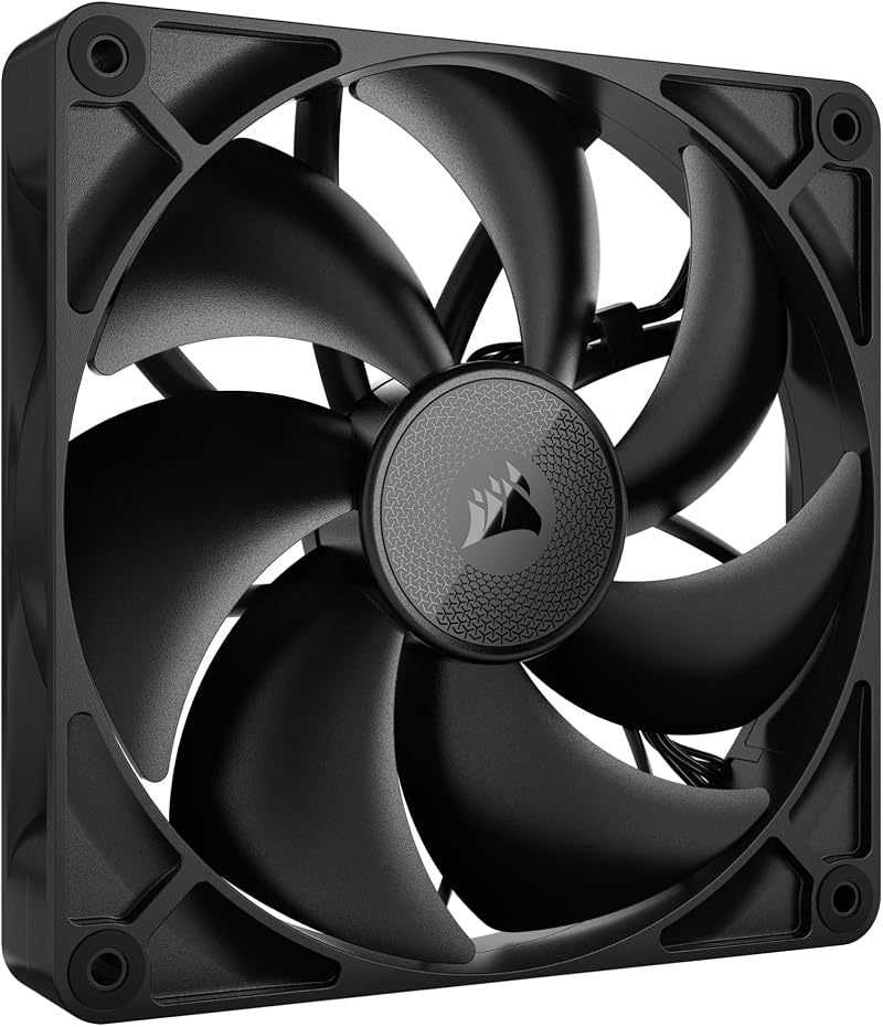 Corsair iCUE LINK RX140 140mm PWM Fan Black Magnetic Dome Bearing