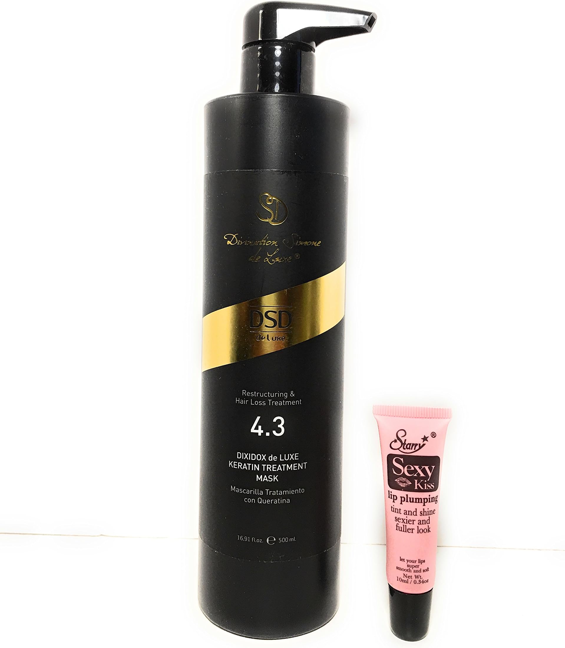 Divination Simone De Luxe Restructuring and Hair Loss Treatment Dixidox Keratin Mask 16.9oz