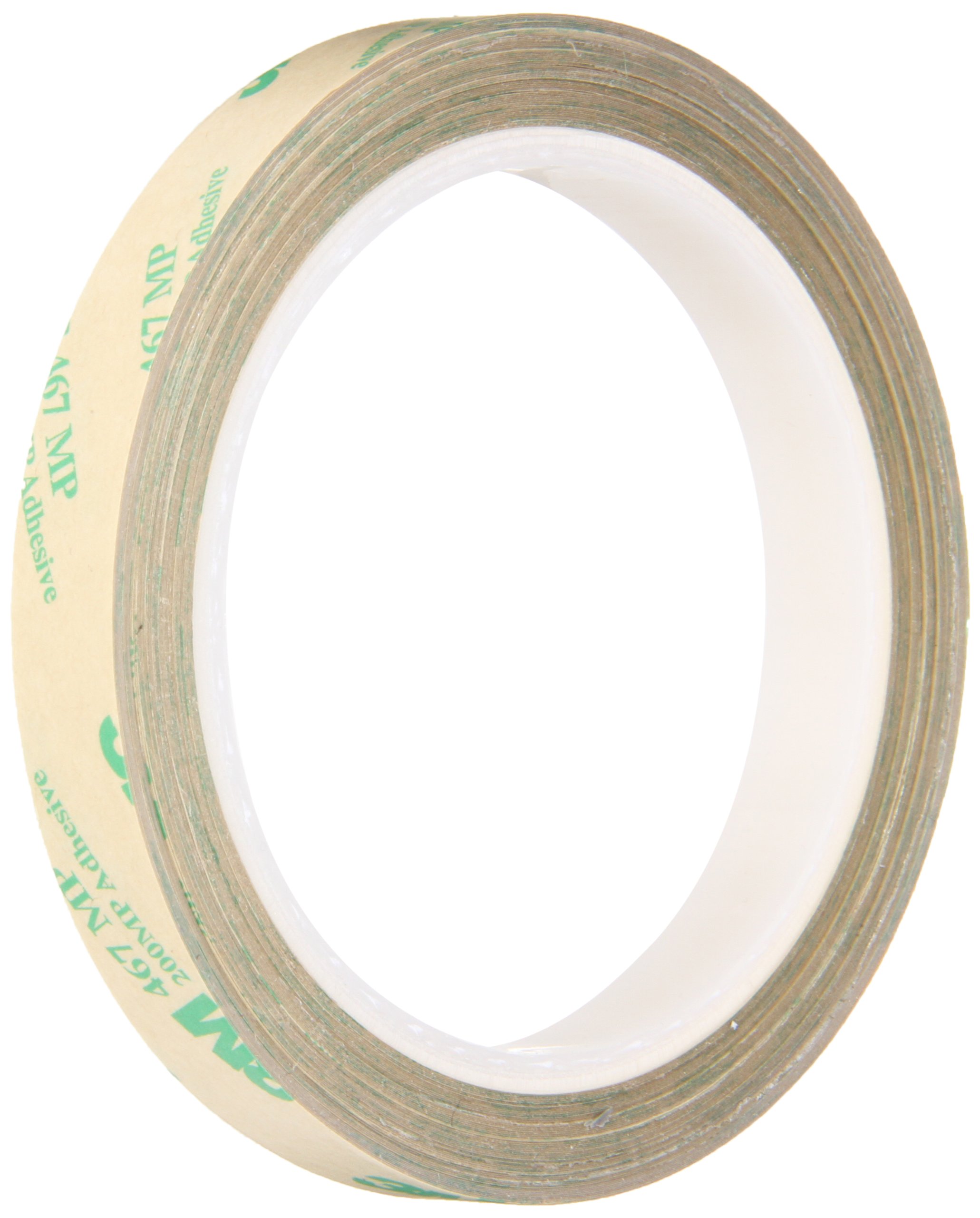 TapeCase 1/2-20-467MP 467MP 0.5in X 20yd Clear Adhesive Transfer Tape