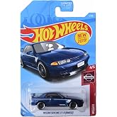Hot Wheels Nissan Skyline GT-R, Nissan 4/5 [Blue] - Nissan Skyline
