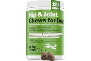 Deley Naturals Dog Hip and Joint Supplement - MSM with Glucosamine Chondroitin and Collagen for Dogs - Hip and Joint Suppleme