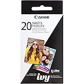 Canon IVY ZINK 2" x 3" Photo Sticker Paper 20 sheets Pack