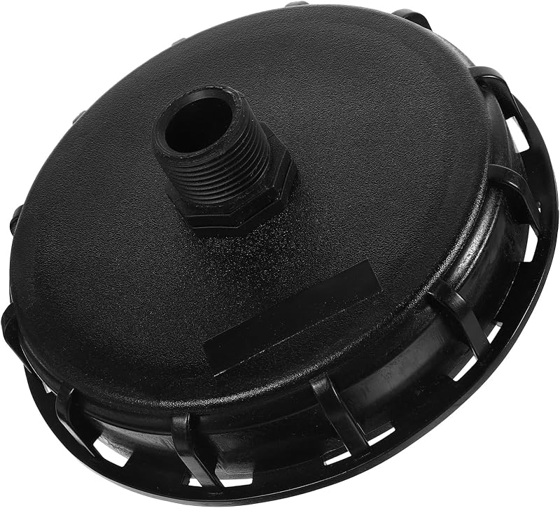 iplusmile IBC Bucket Lid DN150 Vent Hole 1-inch Brass Thread Plastic Water Tank