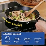 Russell Hobbs RH60IH2B414B 60cm Induction Hob Dual Flex Frame Black view 5