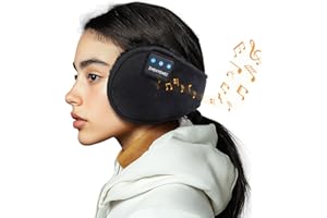 ZHENYEMEI Bluetooth Ear Muffs for Winter, Wireless Earmuffs Headphones Warmers Ear Protection Accessories Gift for Women Men