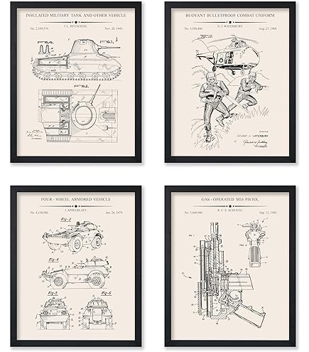 Amazon.com: Winchester Wall Art, Framed Patent Print of Winchester