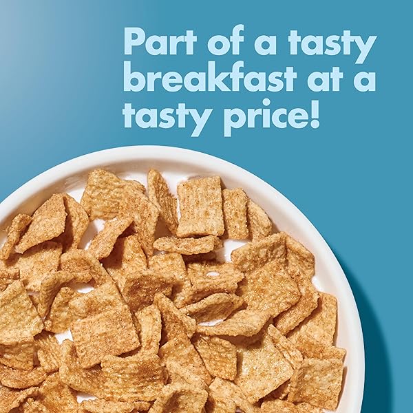 MALT-O-MEAL CINNAMON TOASTERS BREAKFAST CEREAL, OVEN-PUFFED CINNAMON CEREAL SQUARES, LARGE CEREAL FOR FAMILY, 33 OZ RESEALABLE CEREAL BAG