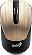 Genius 7 Series Metallic Comfortable Stylish Wireless Mouse (NX-7015/GOLD)