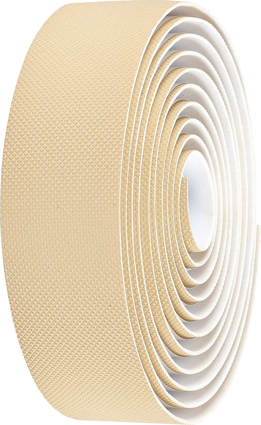 BBB Cycling Bike Handlebar Tape Gravel And Road Bike Diamond Pattern For Strong Grip Includes Handlebar Plugs GravelRibbon BHT-16, Sand Yellow