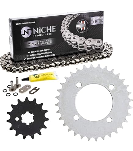 Amazon.com: NICHE Drive Sprocket Chain Combo for Yamaha YZ85 Front