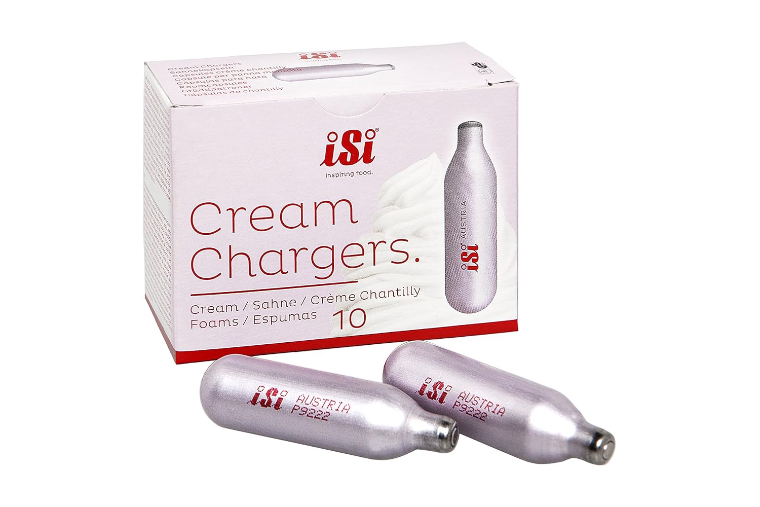iSi 10Pack N2O Cream Whipper Chargers eBay