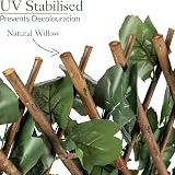 CHRISTOW Expanding Artificial Ivy Leaf Trellis 1m x 2m Garden Screen view 5