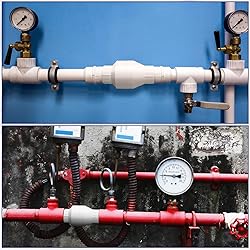 Geetery PVC Inline Check Valve Solvent Connections