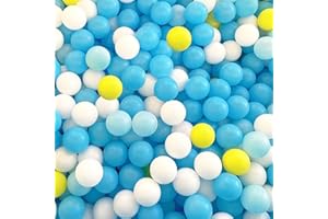 bebikim Ball Pit Balls 200/500/1000 Count Plastic Play Pit Balls for Baby Ball Pit,BPA Free Colorful Ball Pool Balls